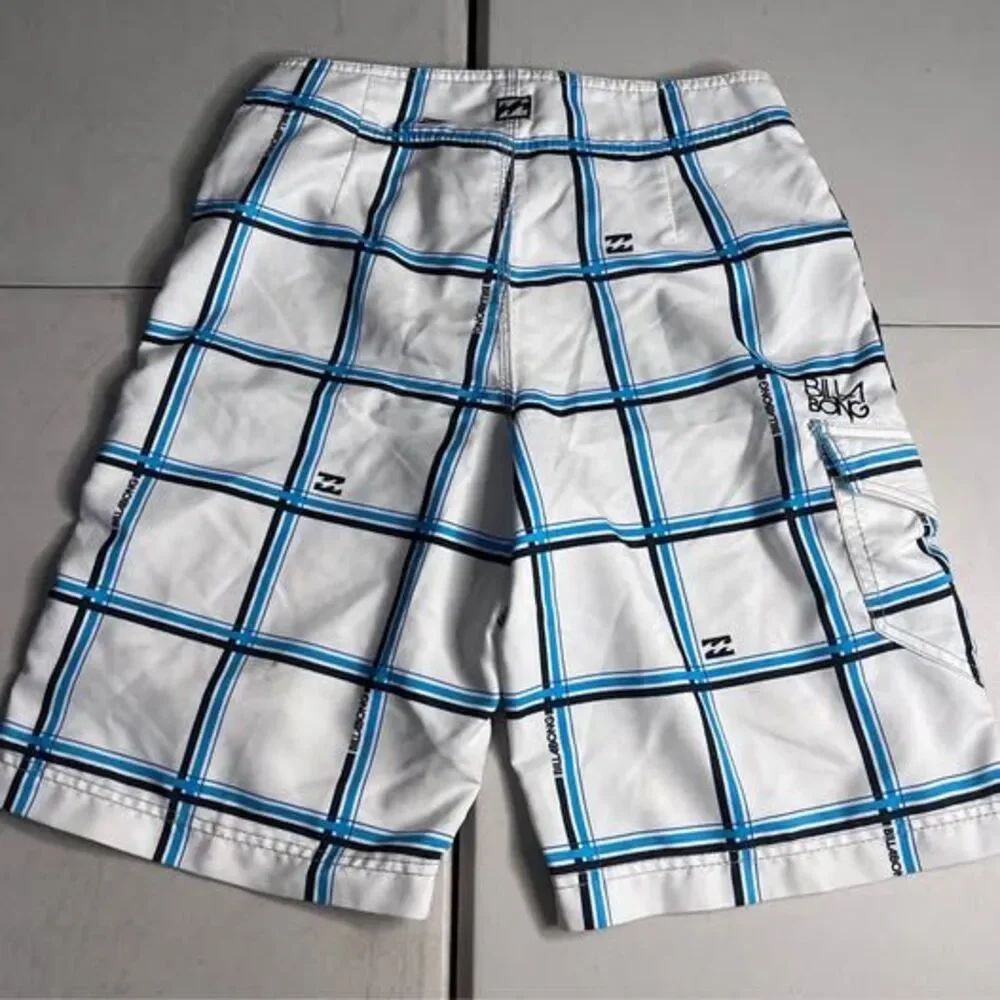 Vintage Billabong Plaid Board Shorts Y2K size 31